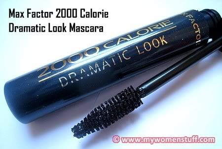 Aanklager roterend taart Review: Makeup: Max Factor 2000 Calorie Mascara - My Women Stuff