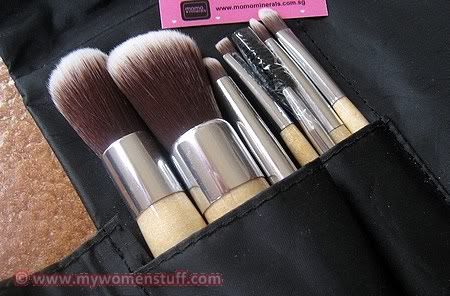 Momo minerals brush set