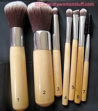 Momo minerals brushes