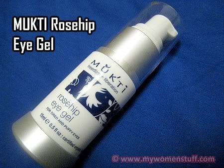 Mukti Rosehip Eye Gel