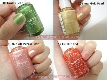 Elianto Nail Polish Swatch