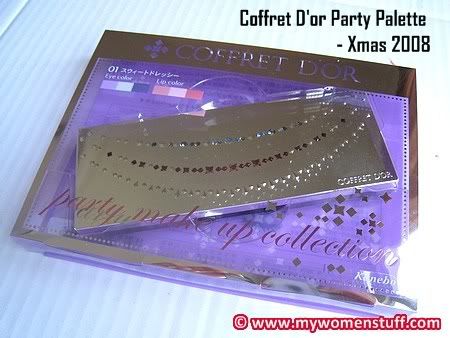 Coffret D'or Party Palettes