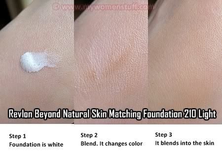 Revlon Skin Matching foundation