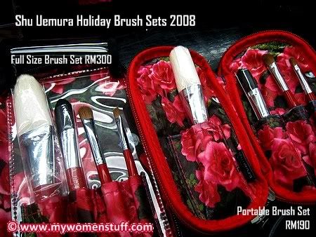 Shu Uemura Mika Holiday brush collection