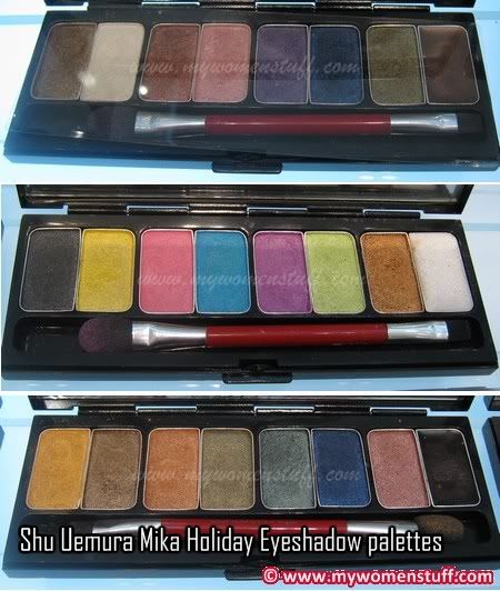 Shu Uemura Mika Eyeshadow palettes