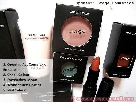 Stage Cosmetics gift set