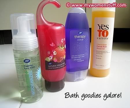 Boots shower gel