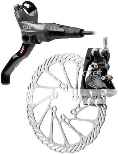 AVID ELIXIR CR REAR 203MM HYDRAULIC DISC BRAKE KIT(Lever/Caliper/Rotor 