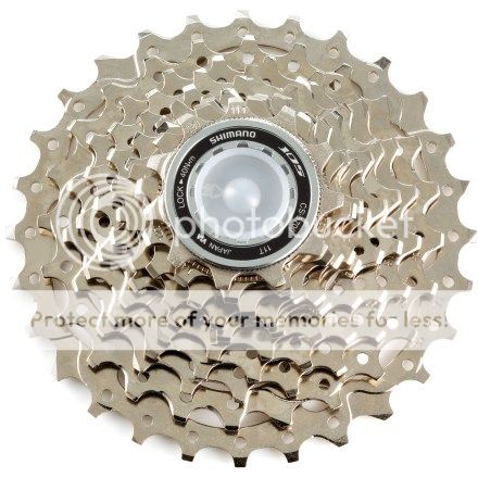 SHIMANO 105 CS 5700 10 SPEED BIKE CASSETTE 12 25 2011  