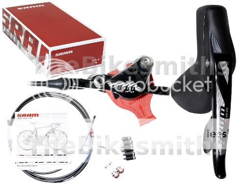 SRAM S700 Hydraulic Disc Brake Calipers Shift Levers 10 Speed Front Rear Kit
