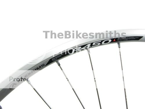 Alex R450 700c Cassette Type Road Bike Rear Wheel Silver 130mm Fits Shimano SRAM