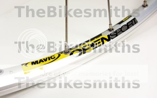 Shimano Tiagra Mavic Open Sport 700c Front Road Bike Race Wheel DT Silver 32h