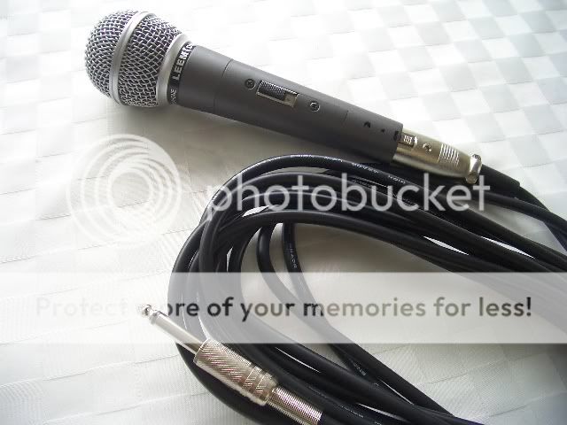 LEEM DM 302 SM58 STYLE MIC MICROPONE & CABLE NEW BOXED  